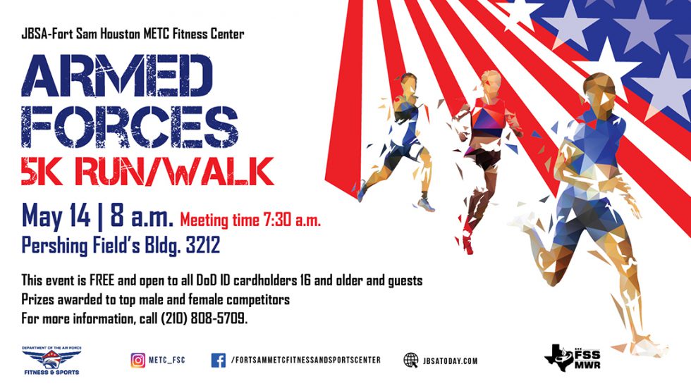 Armed Forces 5K Run/Walk Joint Base San Antonio JBSAToday 502 FSS